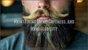 maintaining shine, softness, and manageability