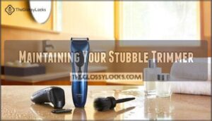 maintaining your stubble trimmer