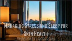 managing stress and sleep for skin health