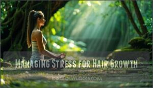 managing stress for hair growth