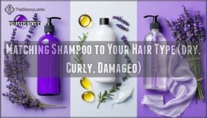 matching shampoo to your hair type (dry, curly, damaged)