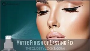 matte finish of lasting fix