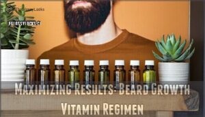 maximizing results: beard growth vitamin regimen
