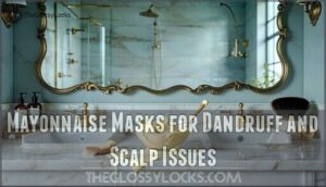 mayonnaise masks for dandruff and scalp issues