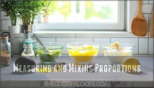 measuring and mixing proportions