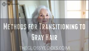 methods for transitioning to gray hair