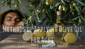 methods of applying olive oil for acne
