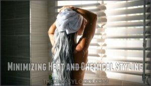 minimizing heat and chemical styling