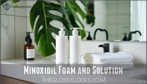 minoxidil foam and solution
