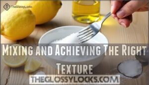 mixing and achieving the right texture