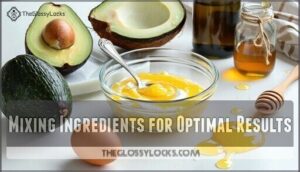 mixing ingredients for optimal results