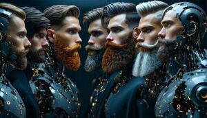 modern beard designs and influences