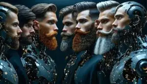 modern beard designs and influences