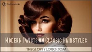 modern twists on classic hairstyles