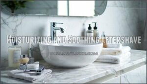 moisturizing and soothing aftershave