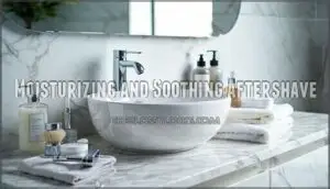 moisturizing and soothing aftershave