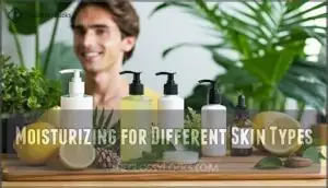 moisturizing for different skin types