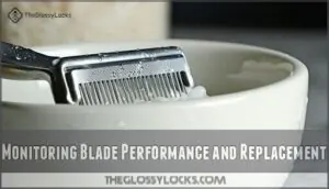 monitoring blade performance and replacement monitoring blade performance and replacement