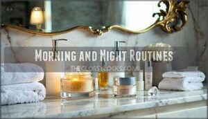 morning and night routines