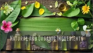 natural and organic ingredients