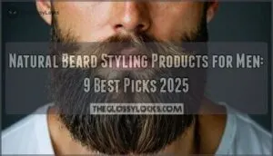 natural beard styling products for men