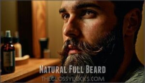 natural full beard