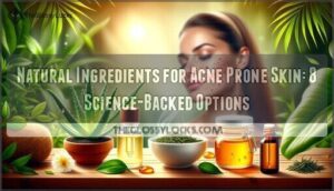 natural ingredients for acne prone skin