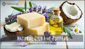natural oils and butters