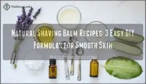 natural shaving balm recipes