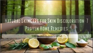 natural skincare for skin discoloration
