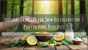 natural skincare for skin discoloration