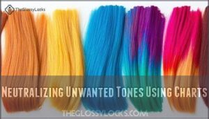 neutralizing unwanted tones using charts