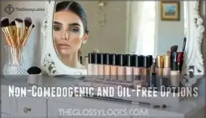 non-comedogenic and oil-free options non-comedogenic and oil-free options