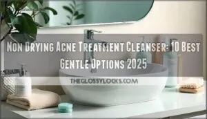 non drying acne treatment cleanser