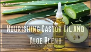 nourishing castor oil and aloe blend