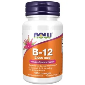 NOW Foods Supplements, B 12 2,000 B001QNPWGM