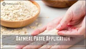 oatmeal paste application