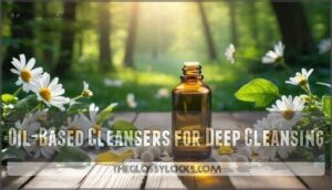 oil-based cleansers for deep cleansing