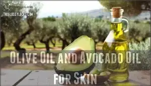 olive oil and avocado oil for skin
