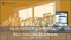 online marketplaces with budget multi-packs and bulk pricing