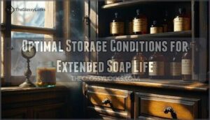 optimal storage conditions for extended soap life