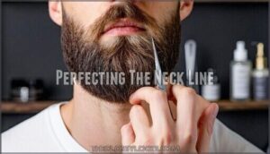 perfecting the neck line
