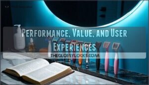 performance, value, and user experiences