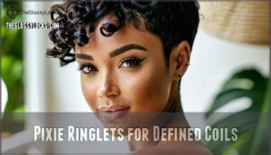 pixie ringlets for defined coils