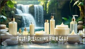 post-bleaching hair care
