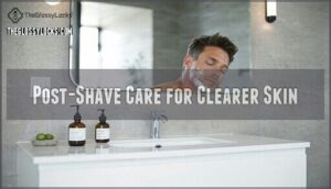 post-shave care for clearer skin