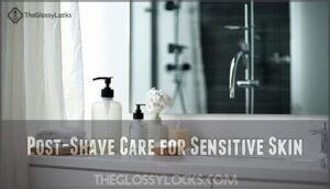 post-shave care for sensitive skin