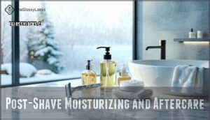 post-shave moisturizing and aftercare