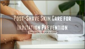post-shave skin care for irritation prevention