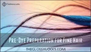 pre-dye preparation for fine hair pre-dye preparation for fine hair